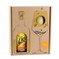 Mobile Preview: Lio Liqueur Geschenkset 0,5 l Flasche + Lio Glas
